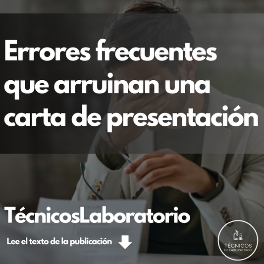 Errores Frecuentes que Arruinan una Carta de Presentación