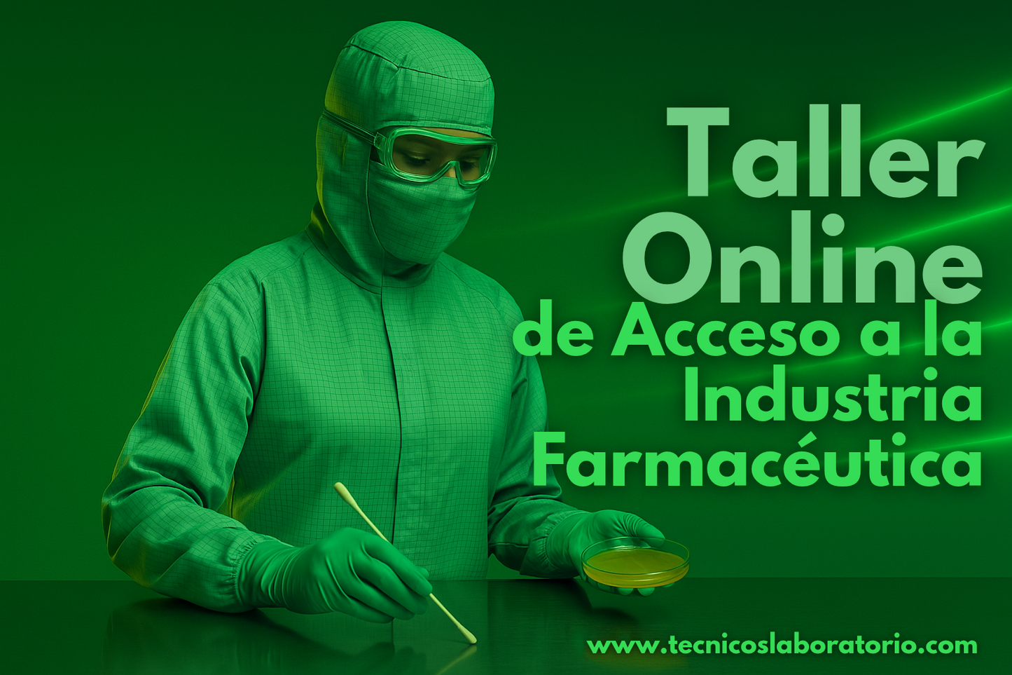 Entrada Taller Online de Acceso a la Industria Farmacéutica (31 Mayo 2025 12.00h GMT+2)